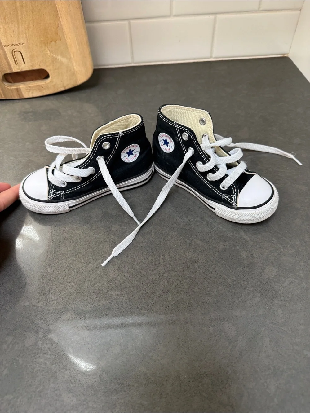 Converse used once